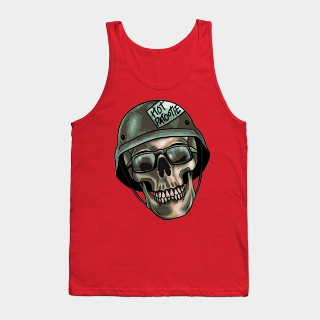 Rocky Show Hot Patootie Skull Tank Top by PIRAKUNENG